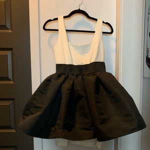 LaRok White and Black Dress